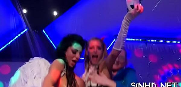  Steamy sexy club actions